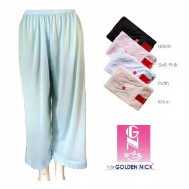 Celana Dalaman Wanita dalaman gamis panjang golden Nick Androk dalaman