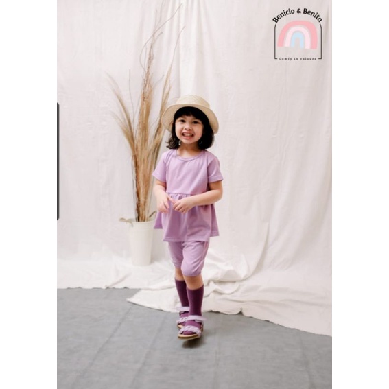 Setelan Baju Anak Bayi 3 bulan-4 tahun bahan Kaos