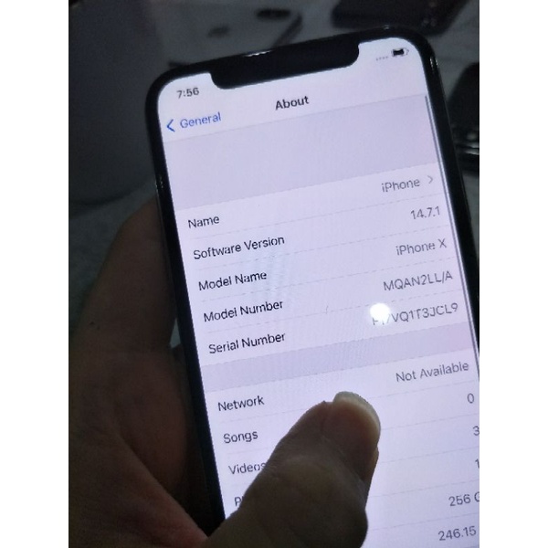 Iphone X 64gb 256Gb Second Fullset Ex Inter-1