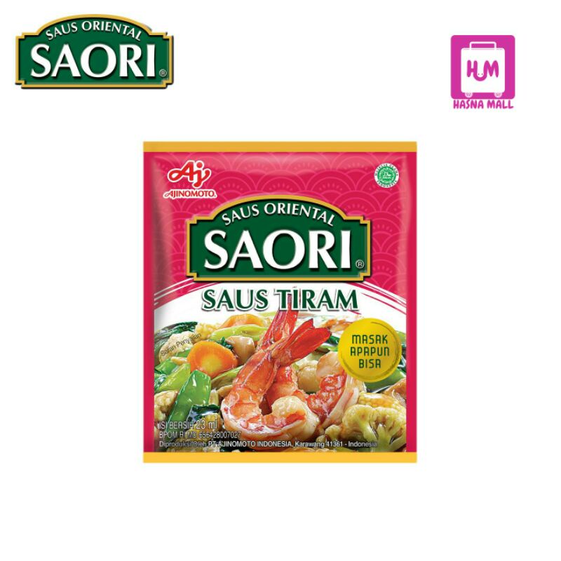 Hasna Mall - Saori Saus Tiram Sachet 23ml Saos Oriental