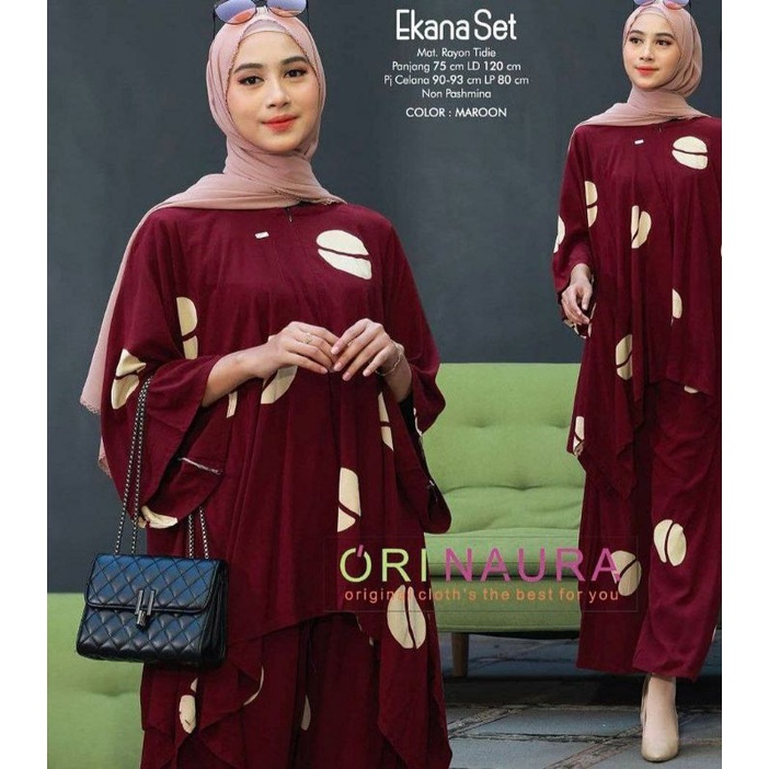 COD Setelan ONE SET Rayon Oversize CP Waka Kope Pecah Jumbo Fit XXXXL Ld 140