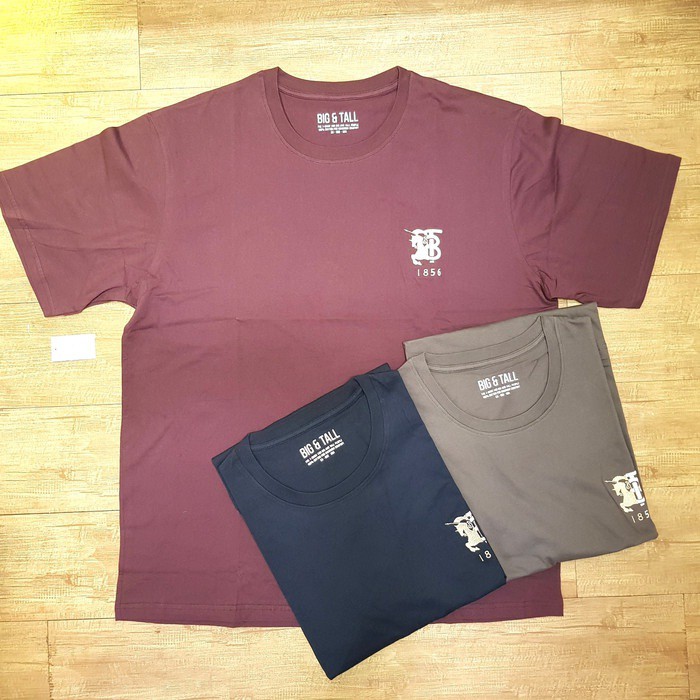 KAOS PRIA BIG & TALL BURBERRY BIG SIZE