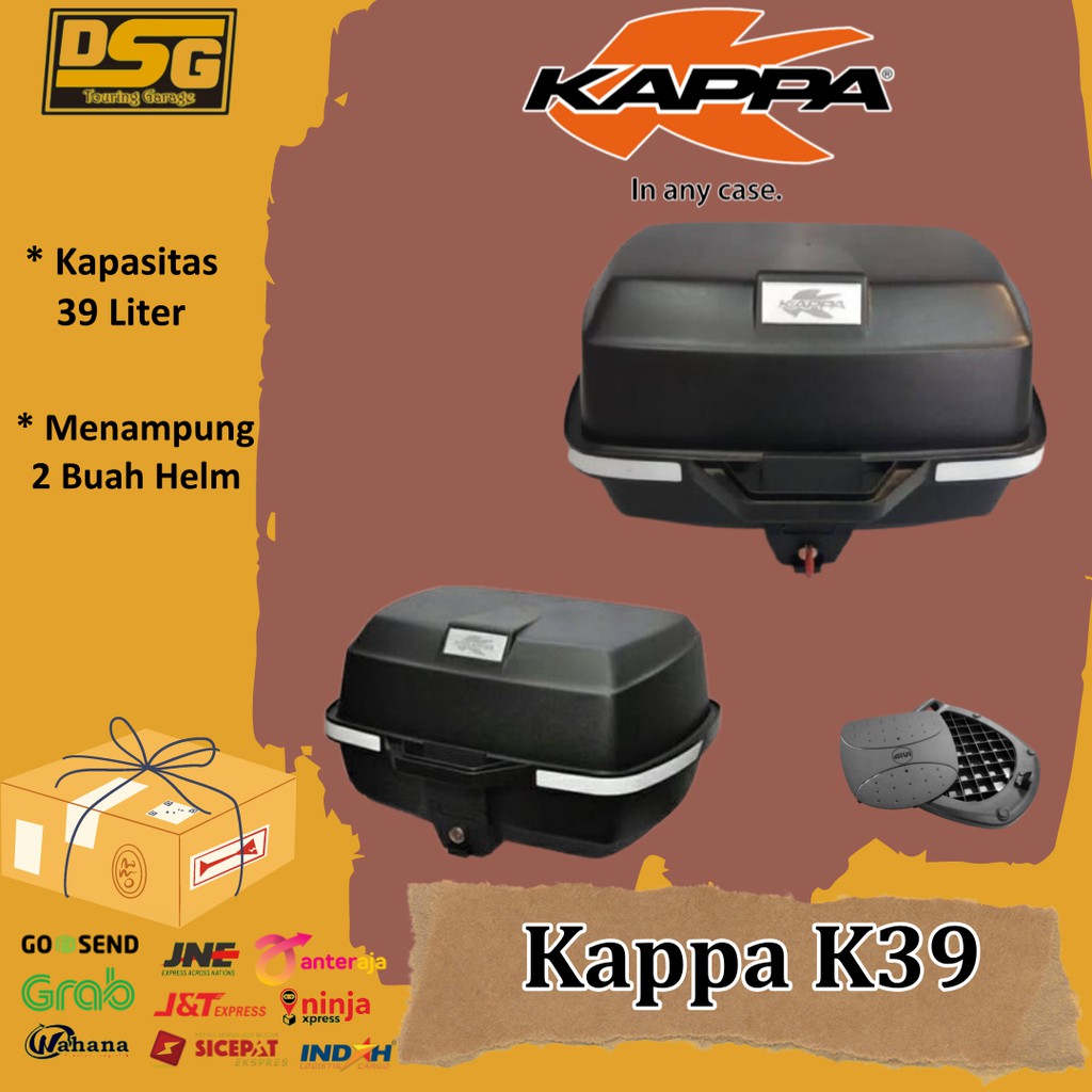 Box Motor Box Touring Bagasi Motor KAPPA K39  KAPPA K 39 pengganti GIVI E20