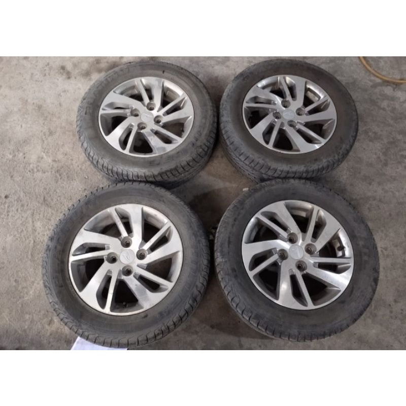 VELG MOBIL STD SIRION RING 14 LUBANG 4X100 BAN ACHILES 195 60 R14