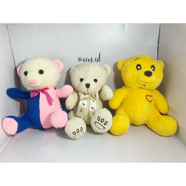 Boneka teddy bear lucu kecil