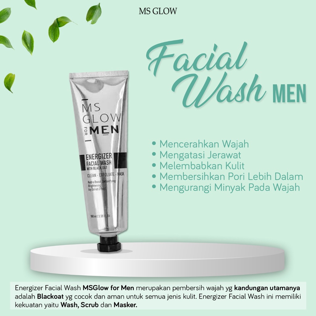 Ms Glow Facial Wash Men