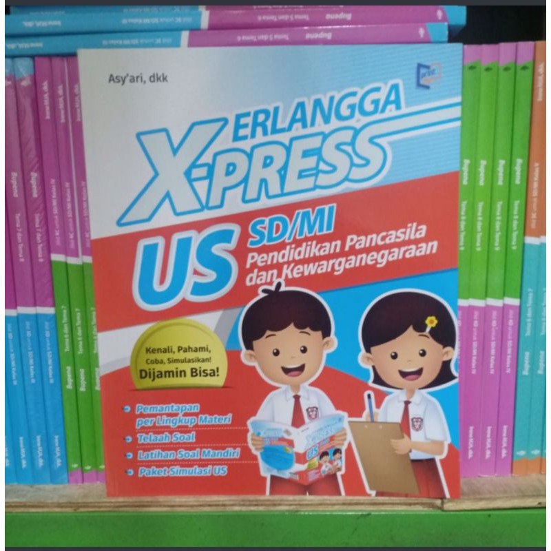 PROMO Buku US XPress US PPkn SD/MI 2021 Erlangga