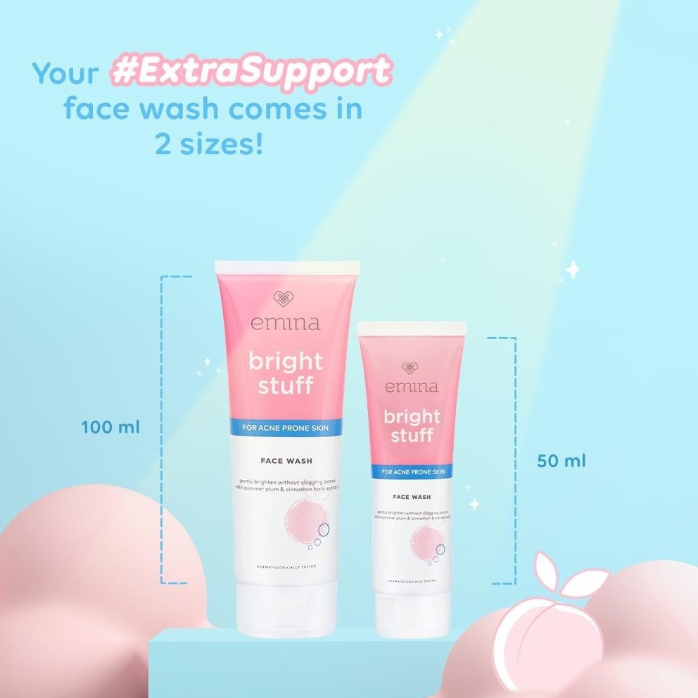 Emina Bright Stuff Face Wash For Acne Prone Skin
