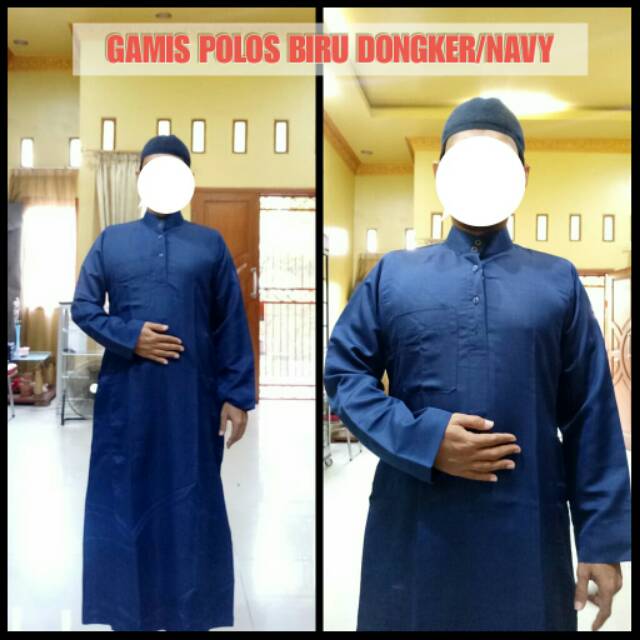 GAMIS POLOS BERKERAH