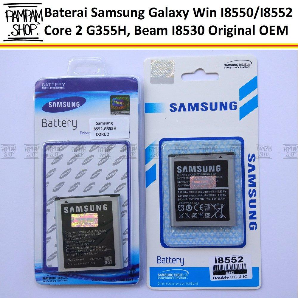 Baterai Handphone Samsung Galaxy Win I8552 Duos Beam I8530 Original Battery Batre Batrai I8550