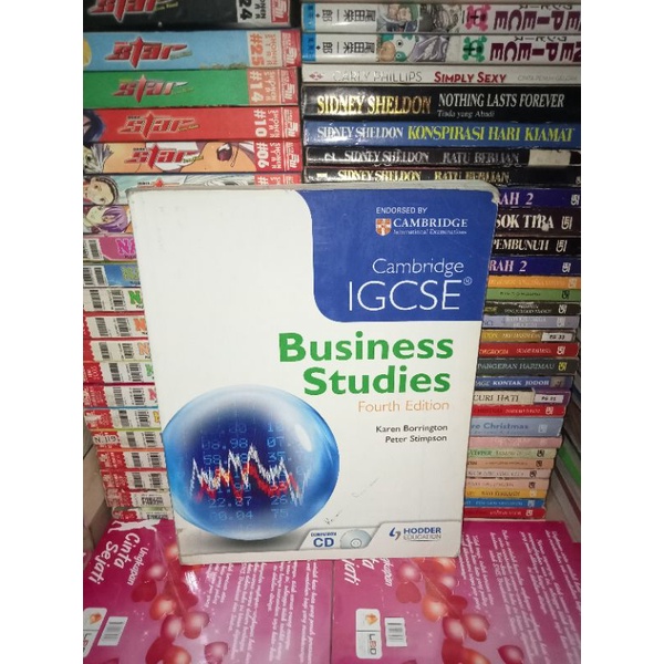 ORIGINAL BUKU CAMBRIDGE IGCSE - BUSINESS STUDIES FOURTH EDITION