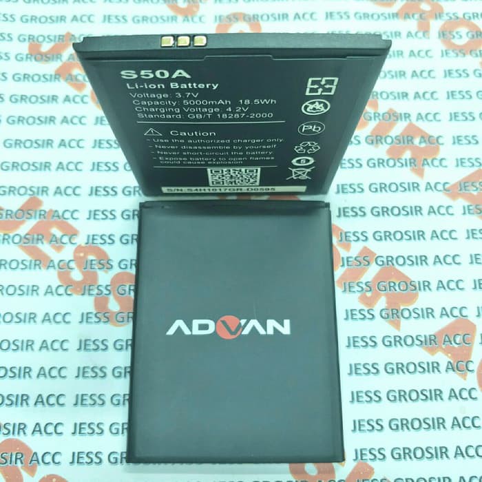 Baterai Battery Double Power Original ADVAN Vandroid S50A , S-50A