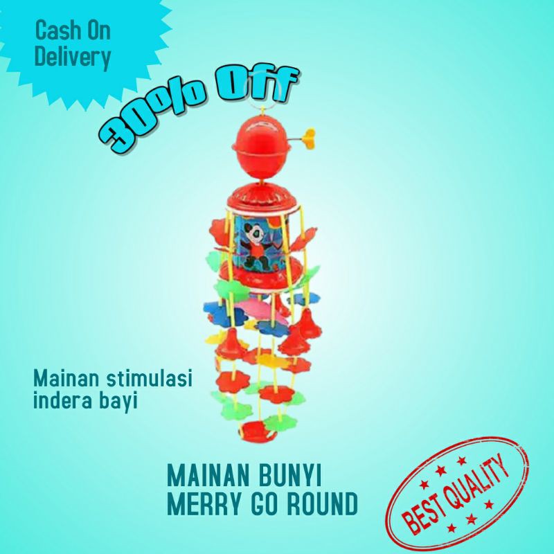 Mainan Musik Bayi Mainan Gantungan Bayi Musik Mainan Krincingan Bayi Merry Go Round