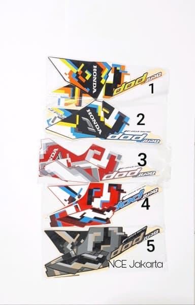 STIKER STRIPING HONDA BEAT POP