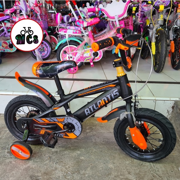 Sepeda Anak BMX 12 16 18 20 Inch Atlantis Sparta Ban 3.0 Fatbike