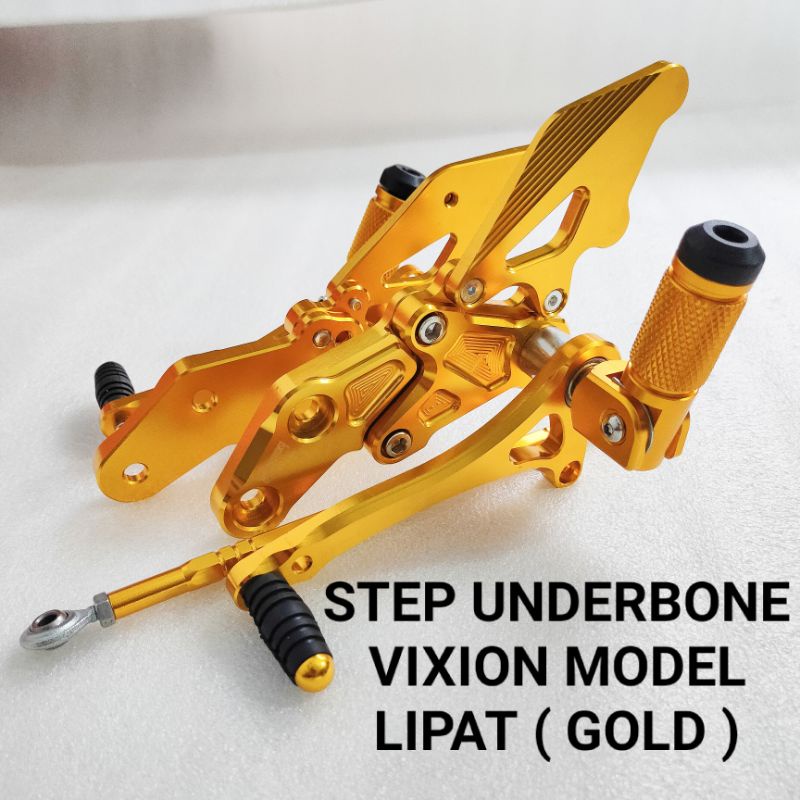Step underbone vixion new dan Vixion old Xabre R15 step lipat model nui Gold edition
