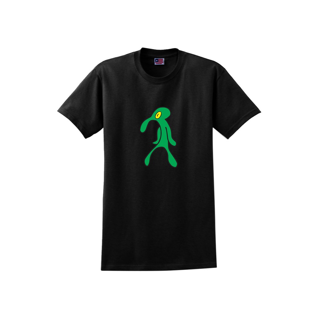 kaos tshirt kata unik murah berkualitas import - Lukisan Squidward