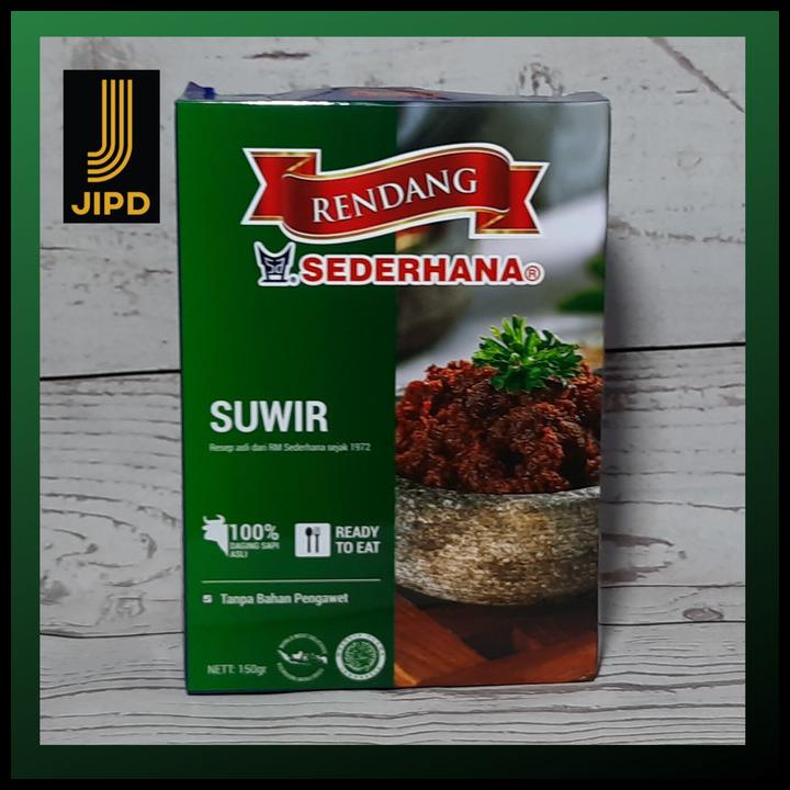 

Rendang Suwir Daging Sapi Sederhana Halal 119