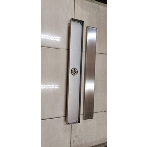 Avur Lantai / Saringan Got Stainless Minimalis 304 Panjang uk. 60 cm