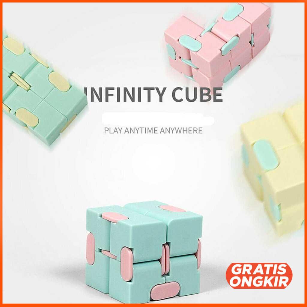 Mainan Anak Infinity Magic Cube Puzzle Children Toy A-361