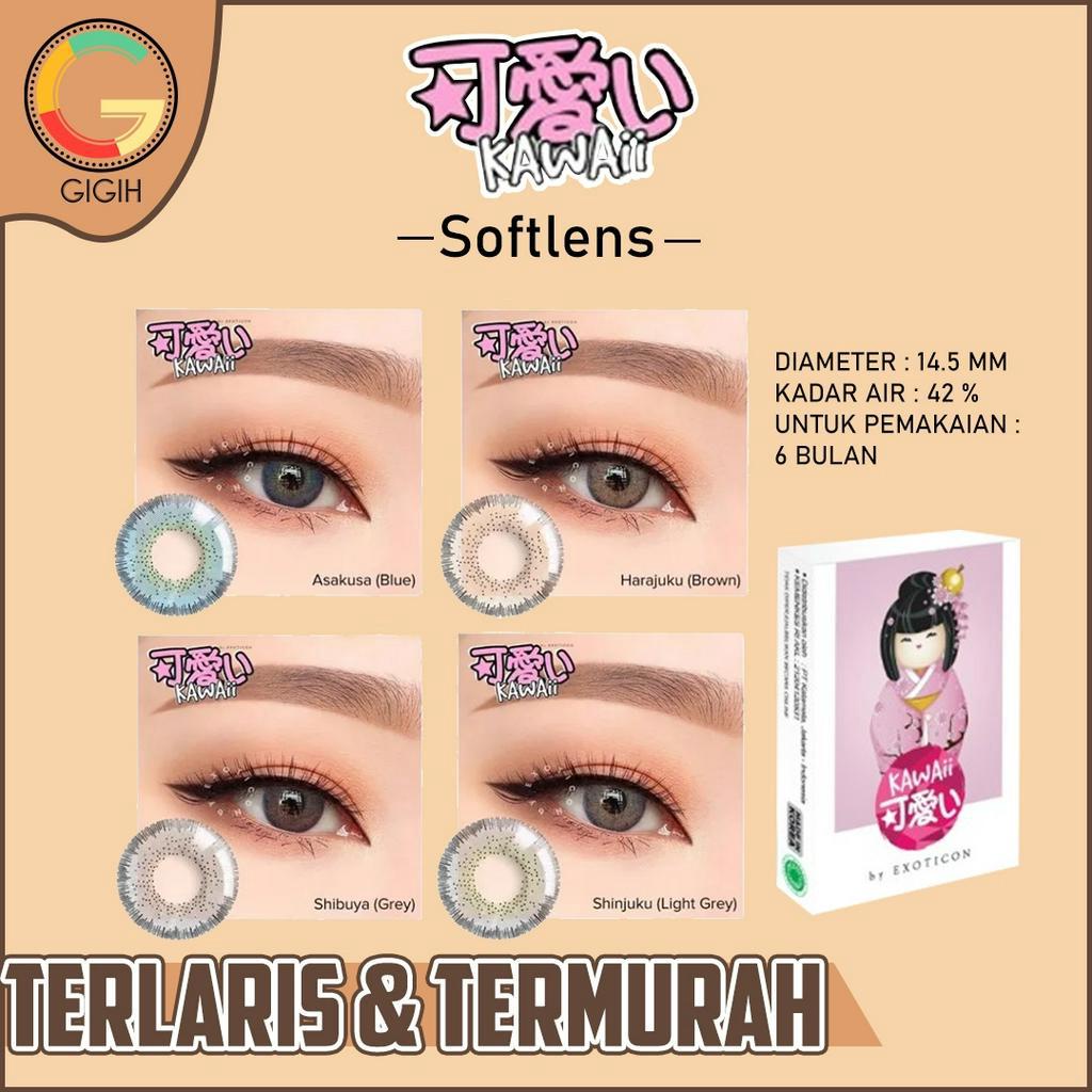 Kawai Softlens 14.5 mm By Exoticon X2