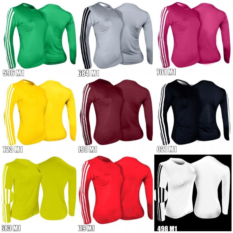 READY STOCK Kaos Panjang Olahraga SIXPACK