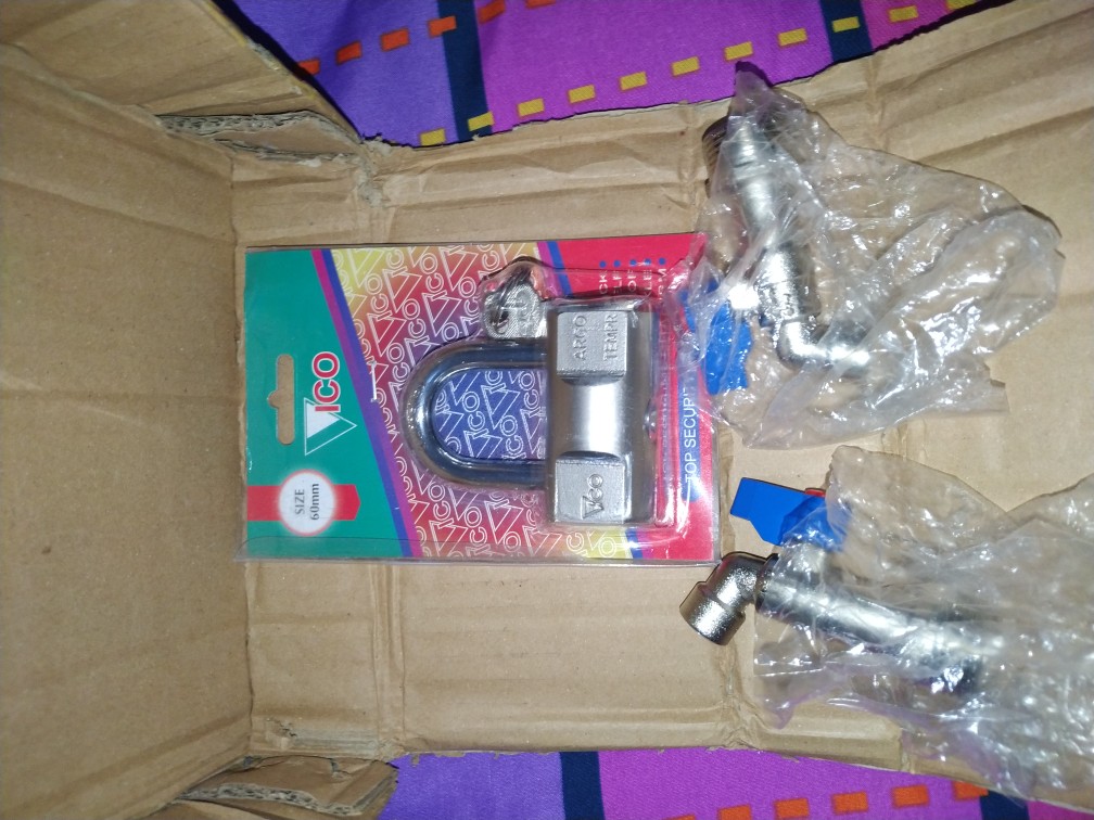 Kran Air 3/4 / 1/2 Hpp Kamar Mandi (kran Bola Hpp Gg Biru 3/4 / 1/2 )