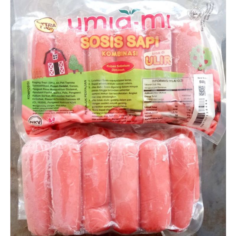 Free Packing Bubble Umiami Sosis Jumbo isi 11 berat 500gr