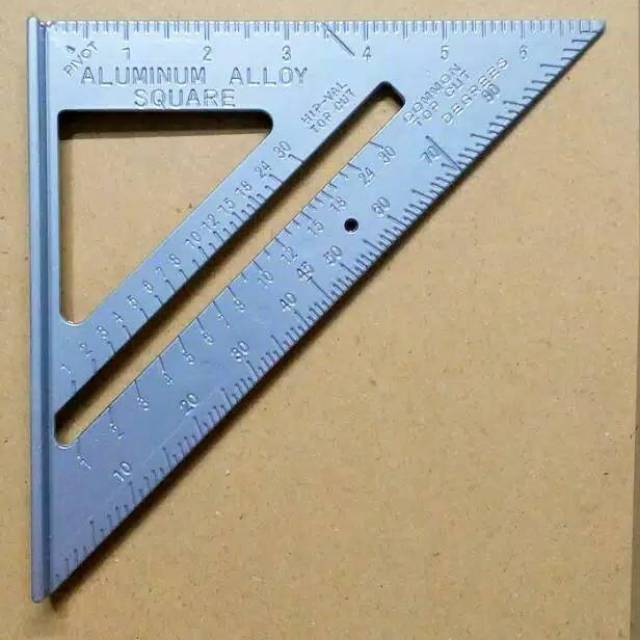 

Penggaris Segitiga Sudut 7" speed Square