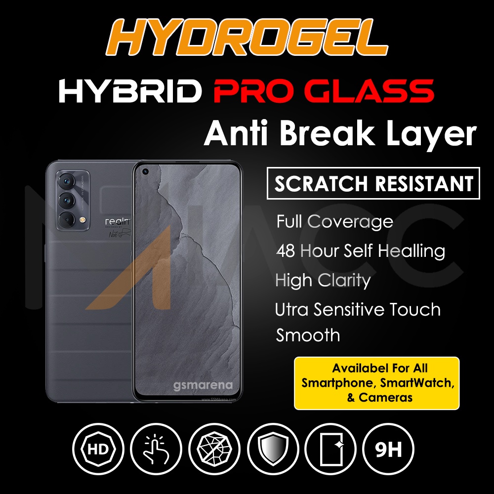 PREMIUM HYDROGEL REALME GT MASTER 5G ANTI GORES SCREEN DEPAN BELAKANG