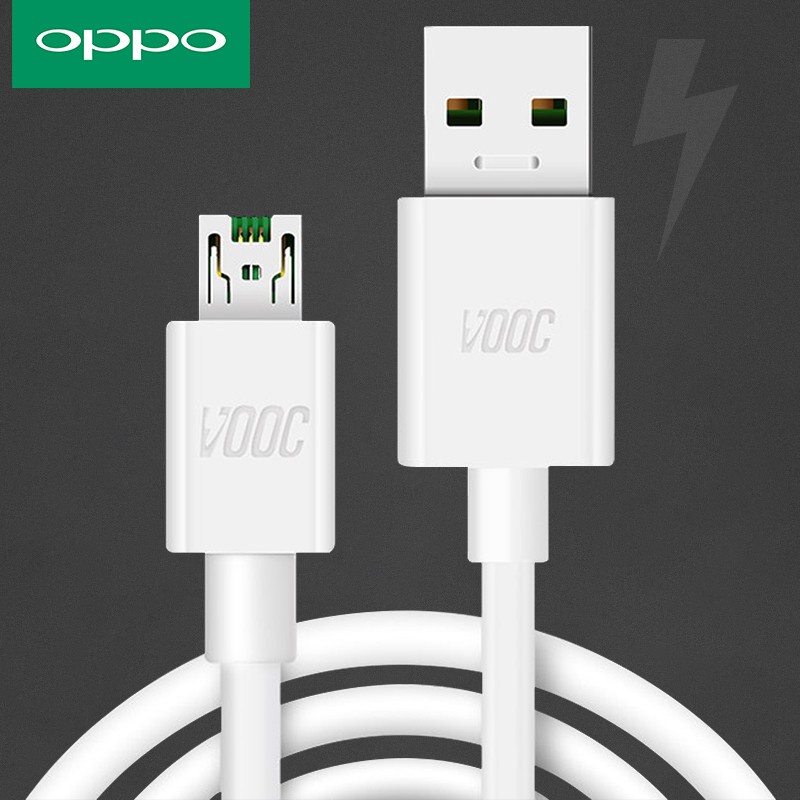 KABEL DATA OPPO VOOC MICRO USB FAST CHARGING 4A ORIGINAL