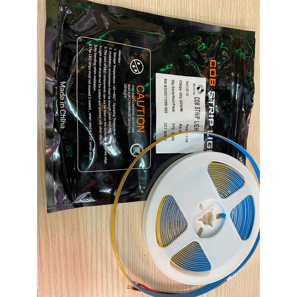 Led strip COB 11Watt 12VDC