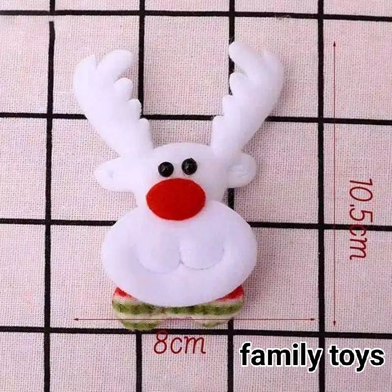 family games Pin bros led snowman rusa santa claus dekorasi natal nyala lampu christmas