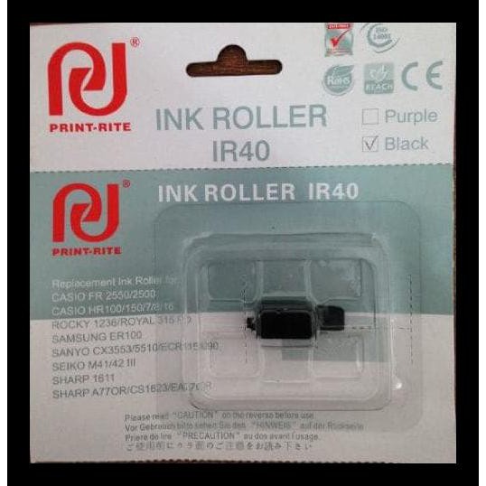 

Diskon Tinta Ir-40 Utk Casio Hr 8Tm / Ir40 Ink Roll / Ink Roller - Hitam Promo