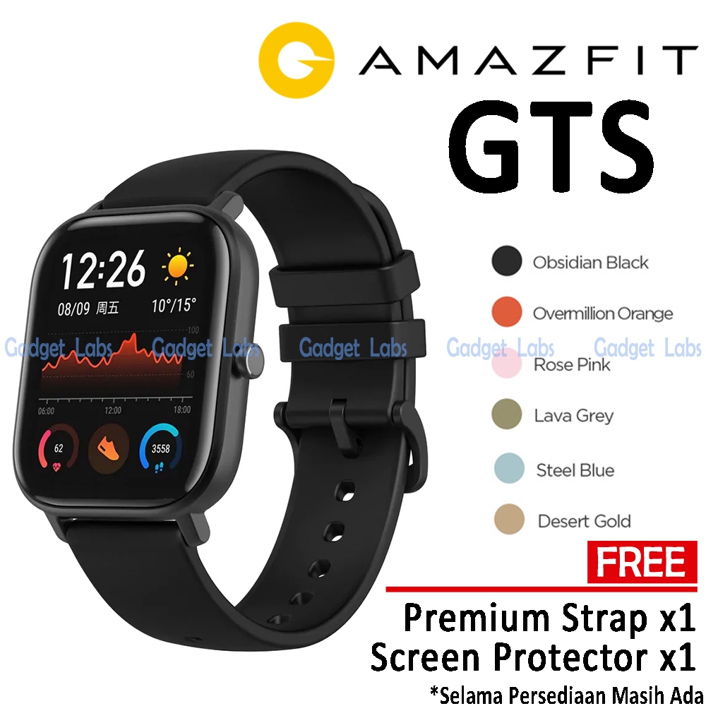 AMAZFIT GTS Smartwatch Amoled Display - GTS Fashion Fit