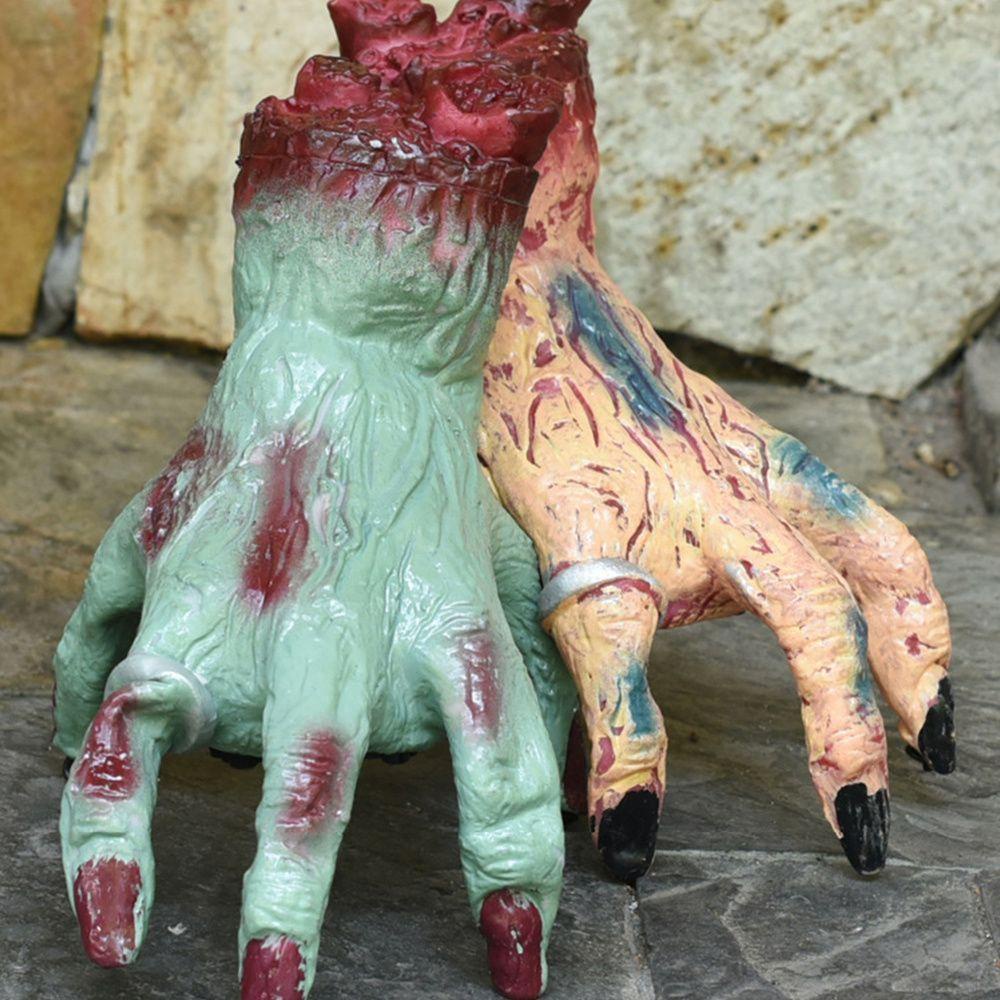 R-flower Zombie Severed Hand Tricky Untuk Dekorasi Halloween