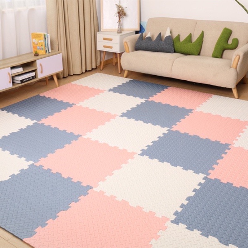 NEW Samono SMP20 Matras Puzzle Lantai Evafoam Tebal dan Elastis 30x30CM Alas Lantai Karpet Anak Playmat (BY 88ACC)