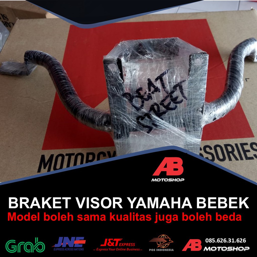 BREKET VISOR HONDA BEAT BRACKET VISOR BEAT