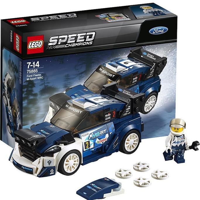 }}}}}}] LEGO Speed Champions-75885 Ford Fiesta M-Sport WRC Champion Racing Car