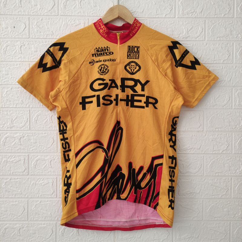 Vintage 90s Cycling Jersey Gary Fisher
