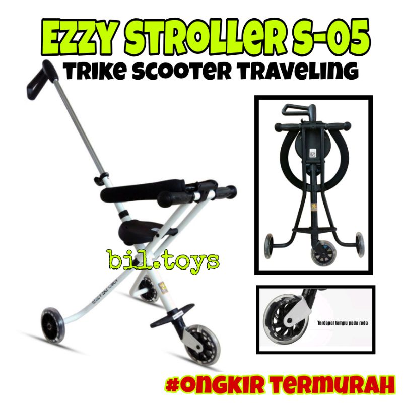 STROLER ANAK PMB EZZY STROLLER S-05 S05 MICRO TRIKE SMART TRIKE EXOTIC SEPEDA ANAK RODA 3 SIMPLE