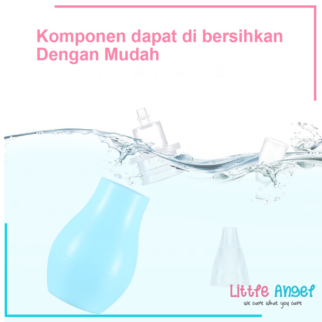 PEMBERSIH HIDUNG BAYI Alat Penyedot Ingus Anak Silikon Baby Newborn Nose Cleaning Nasal Aspirator