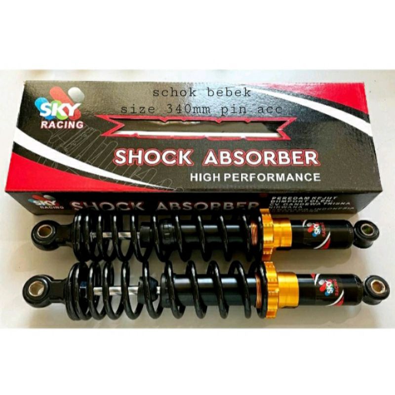 Shockbreaker Atau Shockbreker Variasi Belakang Motor Ukuran 340mm Bebek Series 811 harga 1set