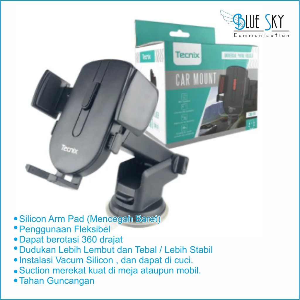 HOLDER HANDPHONE TECNIX CAR MOUNT CMH-016