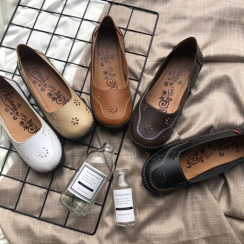 (HARGA PROMO = PACKING TANPA KARDUS) SEPATU LASER 1 WANITA cewek semi kulit SINTETIS  termurah terlaris SEPATU WANITA FLAT SHOES MURAH TEPLEK LASER CASUAL MURAH SLIP ON CEWEK KULIT CASUAL MURAH KEKINIAN CEWEK FORMAL DINAS KERJA KULIAH SEKOLAH TERMURAH