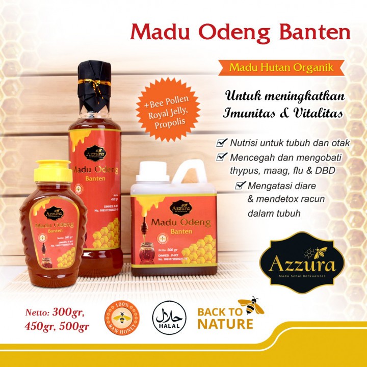 

Madu Odeng Banten Azzura II Madu Hutan Organik