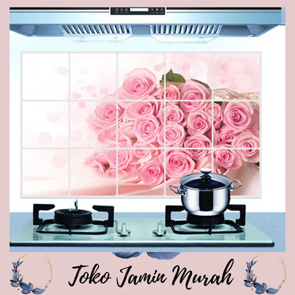 Stiker Dinding Anti Minyak Wall Sticker Anti Minyak Dapur Stiker Dinding Anti Minyak Wall Sticker Anti Minyak Dapur
