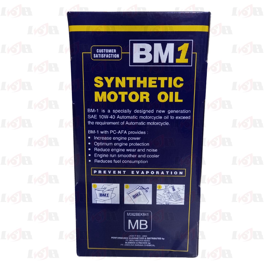 Oli BM1 Matic 1 Liter PC 1100 sae 10w40 1000ml Universal Motor Matik Synthetic