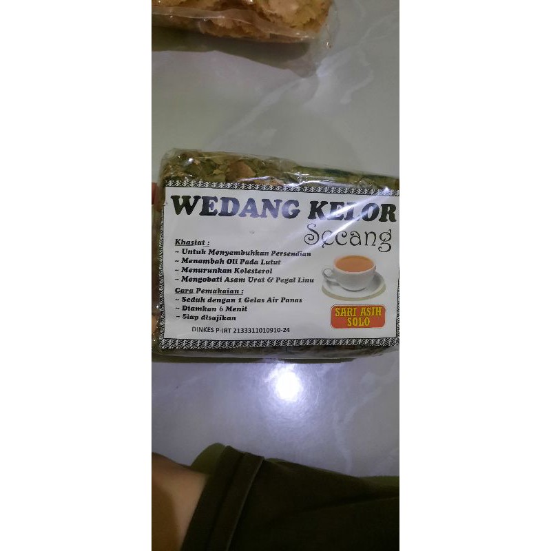 

Wedang kelor secang 1pack isi 10 pcs