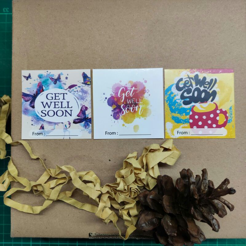 

sticker get well soon 35 pcs